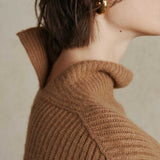 HUDSON HIGH NECK CAMEL
