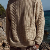 ARAN SWEATER NATURAL