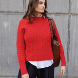 TRIBECA SWEATER RED