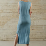 LECCE DRESS LIGHT BLUE