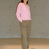 LOLLAND SWEATER DUSTY PINK
