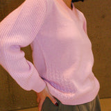LOLLAND SWEATER DUSTY PINK