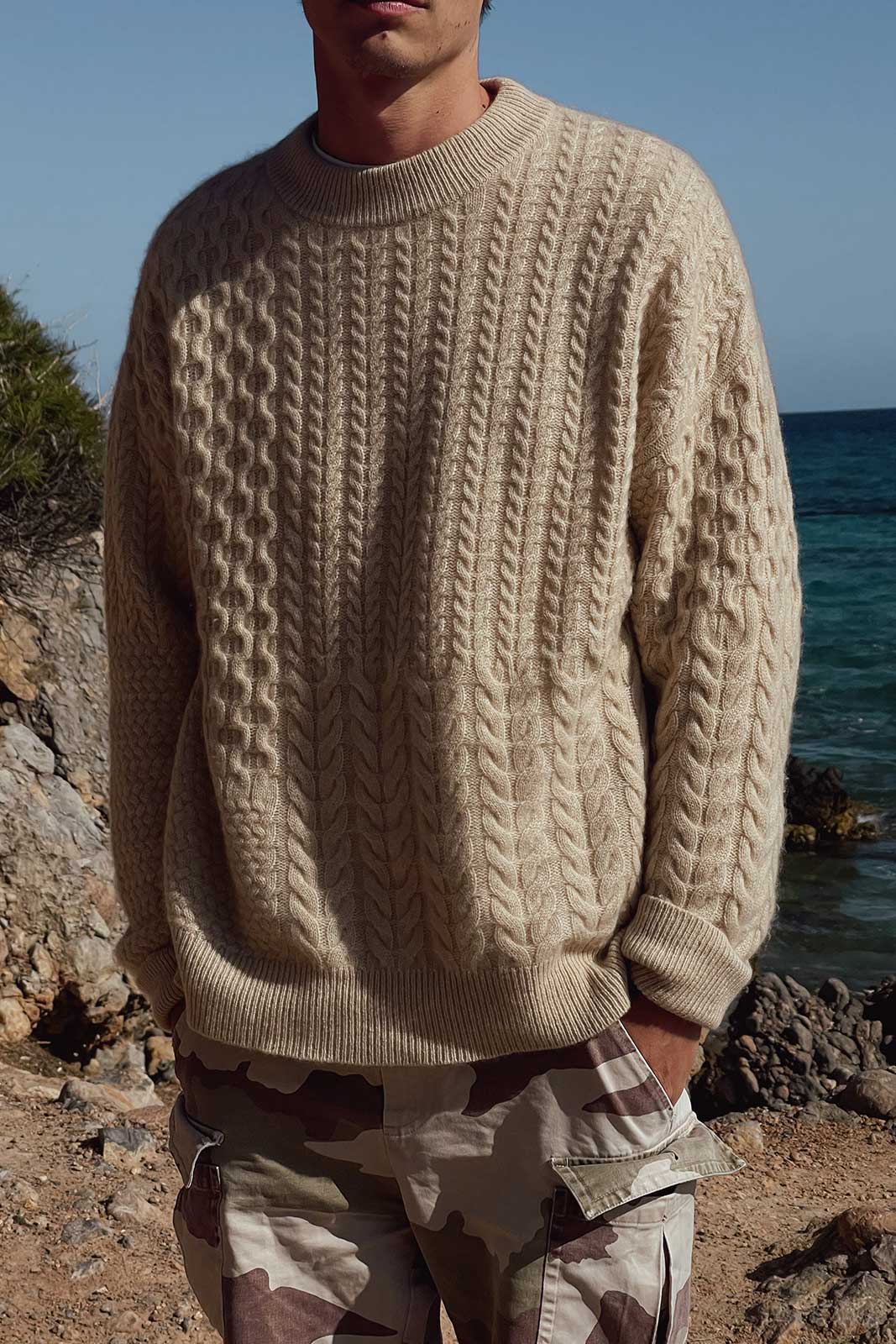 SEA CASHMERE SHORT SWEATER-